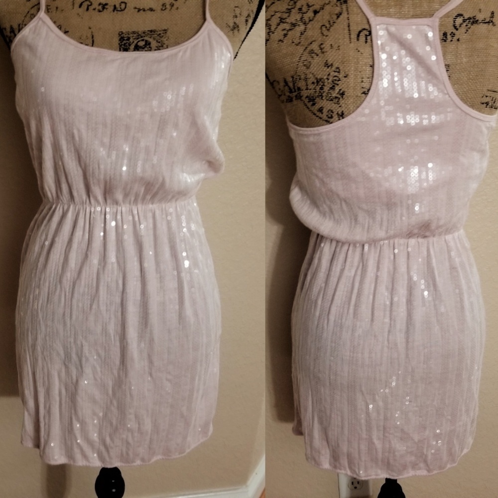 🔥6/$25 Aeropostale pink razorback sequin S/P
